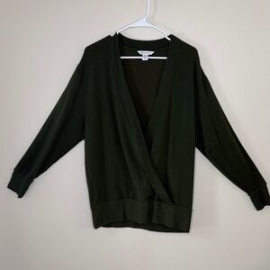 Athleta Wrap Style Top Size M